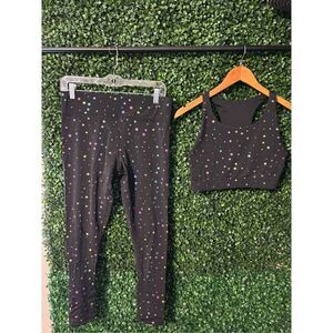 Terez Rainbow Mini Star Foil Uplift Matching Set Sz Large